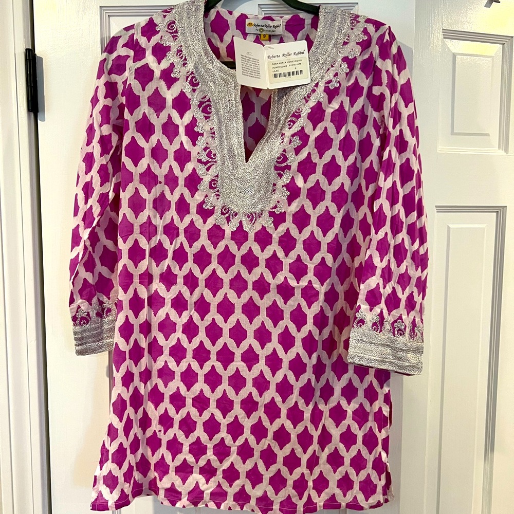 NWT Roberta Roller Rabbit Casa Kurta tunic